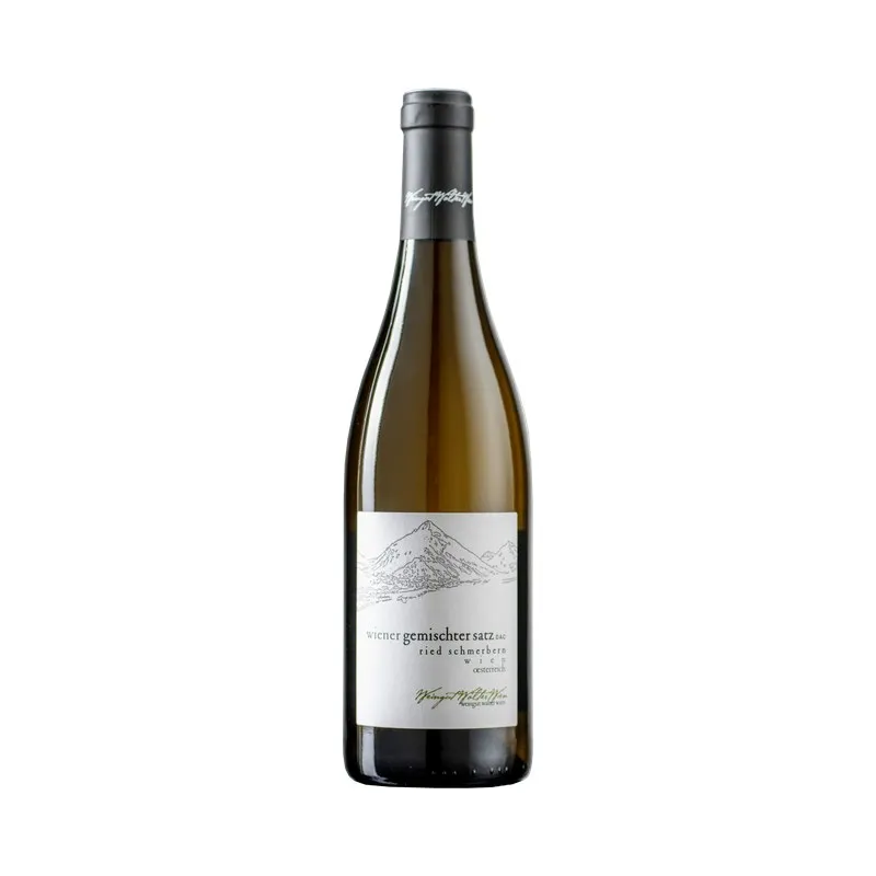 Flasche Wiener Gemischter Satz Schmerbern DAC, bio